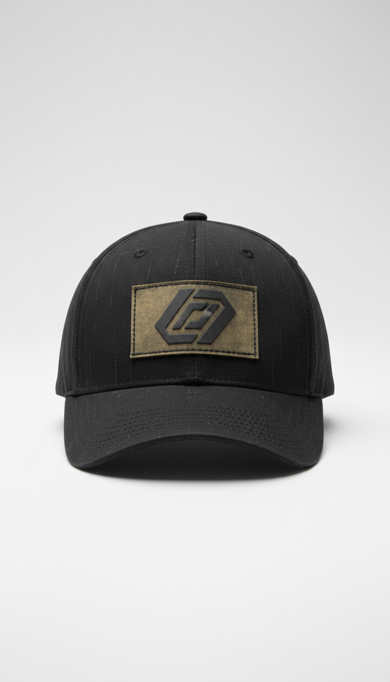 Structured Hat with Law Enforcement Finish